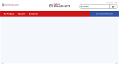 Desktop Screenshot of binderrings.com